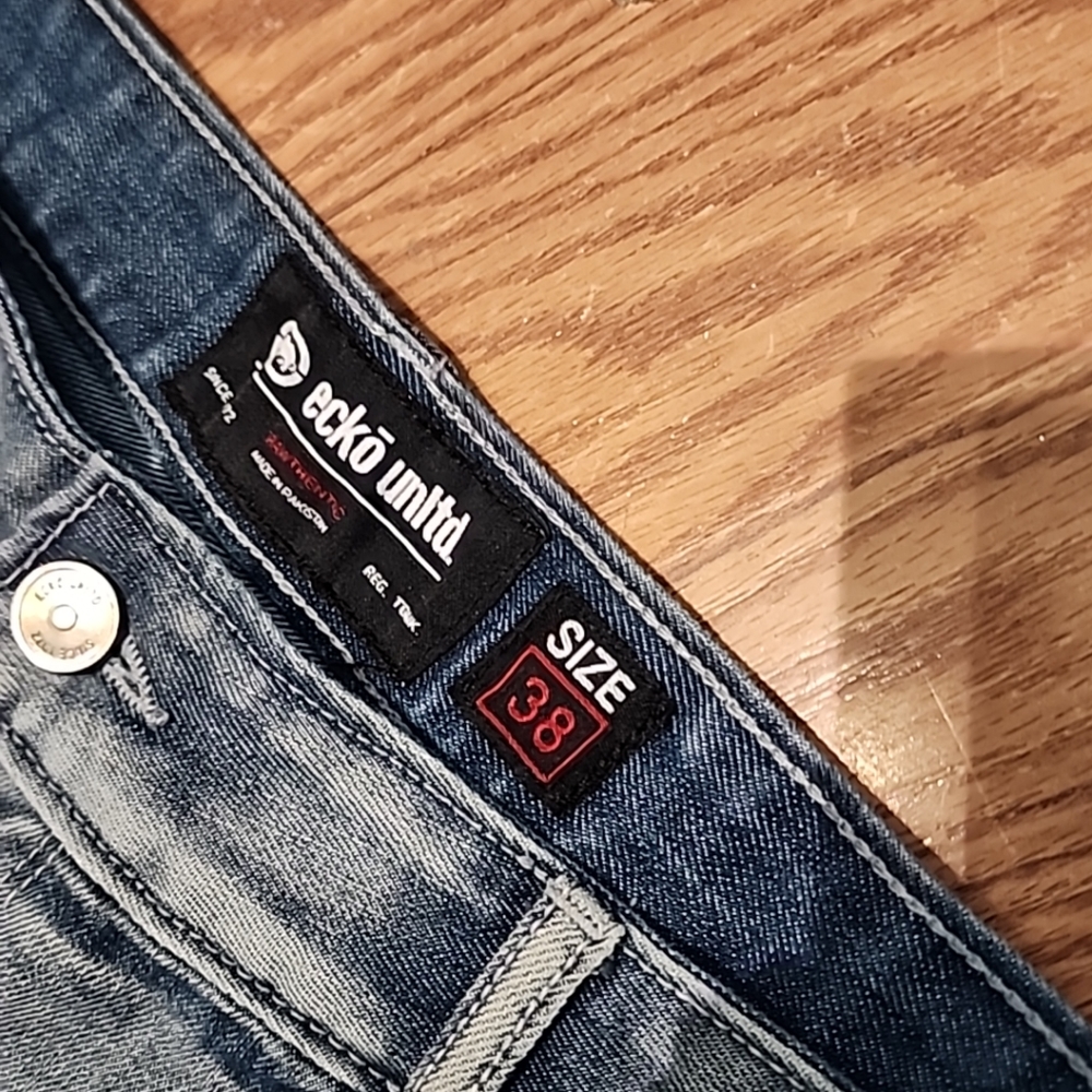 Ecko unltd‎ baggy jeans shorts size 38 - Picture 2 of 11